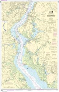 thumbnail for chart Delaware River Smyrna River to Wilmington