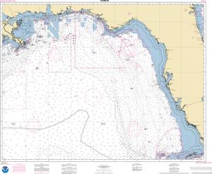 thumbnail for chart Gulf Coast - Key West to Mississippi River