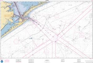 thumbnail for chart Approaches to Galveston Bay