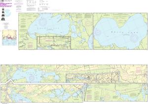 thumbnail for chart Intracoastal Waterway Forked Island to Ellender, including the Mermantau River, Grand Lake and White Lake