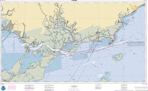 thumbnail for chart Intracoastal Waterway Waveland to Catahoula Bay