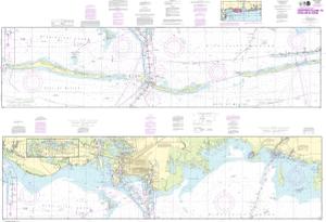 thumbnail for chart Intracoastal Waterway Dauphin Island to Dog Keys Pass