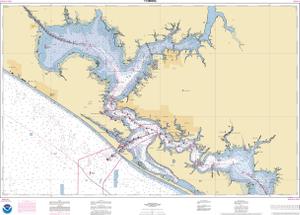 thumbnail for chart Intracoastal Waterway East Bay to West Bay