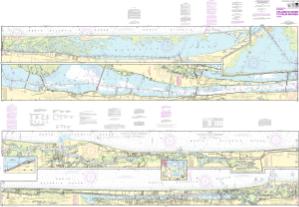 thumbnail for chart Intracoastal Waterway Tolomato River to Palm Shores