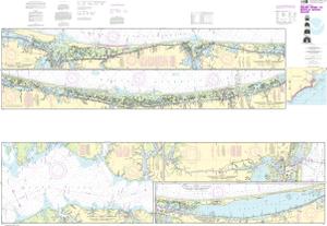 thumbnail for chart Intracoastal Waterway Neuse River to Myrtle Grove Sound