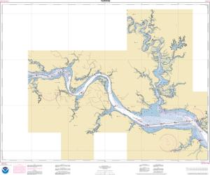 thumbnail for chart James River  Jamestown Island to Jordan Point