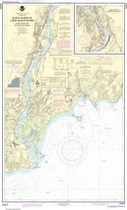 thumbnail for chart North Shore of Long Island Sound Housatonic River and Milford Harbor