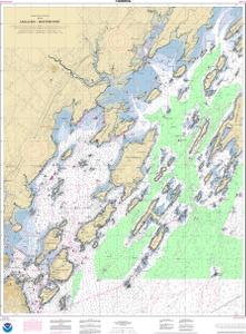 thumbnail for chart Casco Bay - Western Part