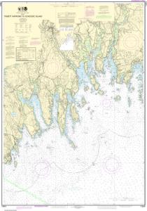 thumbnail for chart Tibbett Narrows to Schoodic Island