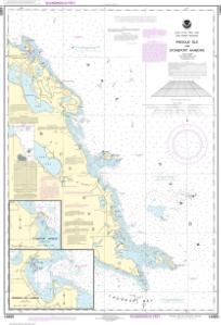 thumbnail for chart Thunder Bay Island to Presque Isle;Stoneport Harbor;Resque Isle Harbor