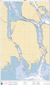 thumbnail for chart St Marys River - Vicinity of Neebish Island