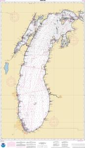 thumbnail for chart Lake Michigan (Mercator Projection)