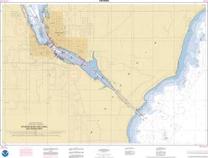 thumbnail for chart Sturgeon Bay and Canal - Southern Part