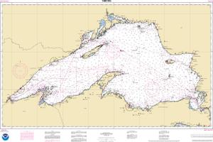 thumbnail for chart Lake Superior (Mercator Projection)