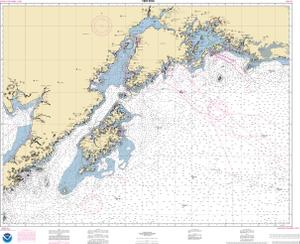 thumbnail for chart Cape St. Elias to Shumagin Islands;Semidi Islands