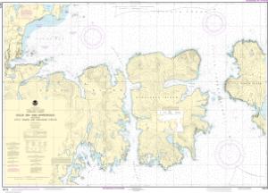 thumbnail for chart Kuluk Bay and approaches, including Little Tanaga and Kagalaska Strs.