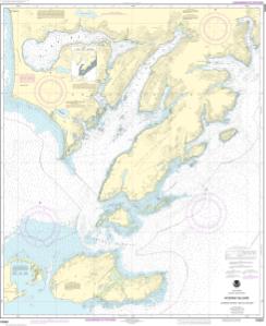 thumbnail for chart Kodiak Island Sitkinak Strait and Alitak Bay
