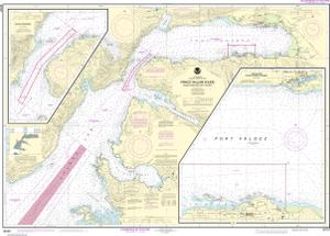 thumbnail for chart Prince William Sound-Valdez Arm and Port Valdez;Valdez Narrows;Valdez and Valdez Marine Terminal