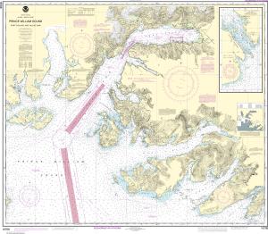 thumbnail for chart Prince William Sound-Port Fidalgo and Valdez Arm;Tatitlek Narrows