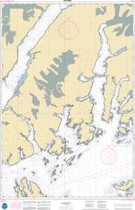 thumbnail for chart Unakwik Inlet to Esther Passage and College Fiord