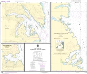 thumbnail for chart Harbors in Chatham Strait Kelp Bay;Warm Spring Bay;Takatz and Kasnyku Bays