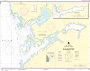 thumbnail for chart Bay of Pillars and Rowan Bay, Chatham Strait;Washington Bay, Chatham Strait