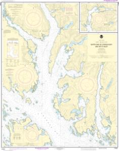 thumbnail for chart N. end of Cordova Bay and Hetta Inlet