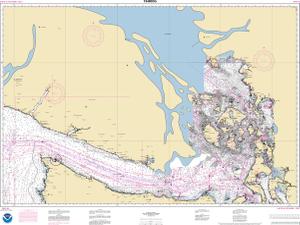 thumbnail for chart Strait of Georgia and Strait of Juan de Fuca