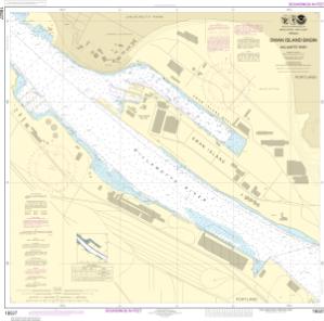 thumbnail for chart Willamette River-Swan Island Basin
