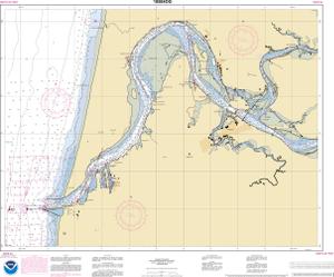 thumbnail for chart Umpqua River Pacific Ocean to Reedsport