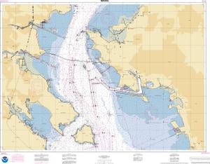 thumbnail for chart San Francisco Bay-Angel Island to Point San Pedro