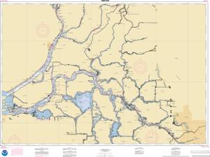 thumbnail for chart Sacramento and San Joaquin Rivers Old River, Middle River