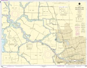 thumbnail for chart San Joaquin River Stockton Deep Water Channel Medford Island to Stockton