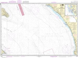thumbnail for chart Gulf of Santa Catalina;Delmar Boat Basin-Camp Pendleton