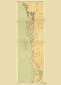 thumbnail for chart WA,1901,NW Coast of America - Olympia, Wash.