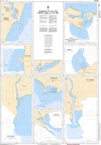 thumbnail for chart Harbours in Lake Erie/Havres dans le lac Érié