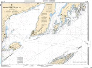 thumbnail for chart Passage Island to/à Thunder Bay
