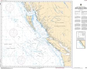 thumbnail for chart Pacific Coast of Canada / Côte Pacifique du Canada