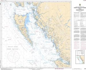 thumbnail for chart Queen Charlotte Sound to / à Dixon Entrance