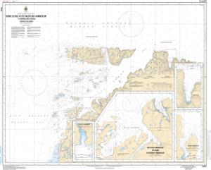 thumbnail for chart Erik Cove to/à Nuvuk Harbour including/y compris Digges Islands