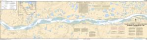 thumbnail for chart Travaillant River to/à Adam Cabin Creek Kilometre 1325 / Kilomètre 1400