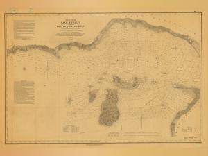 thumbnail for chart MI,1855,North End Lake Michigan Including Beaver Island