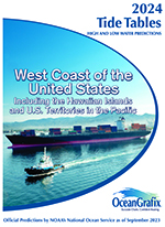 thumbnail for chart West Coast of the United States - Including Hawaiian Islands and U.S. Territories in the Pacific